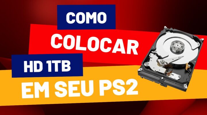 Coloquei um HD de 1 Tera no PS2