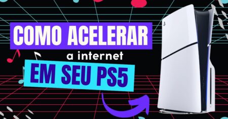 Como acelerar a conexão com a internet no PS5