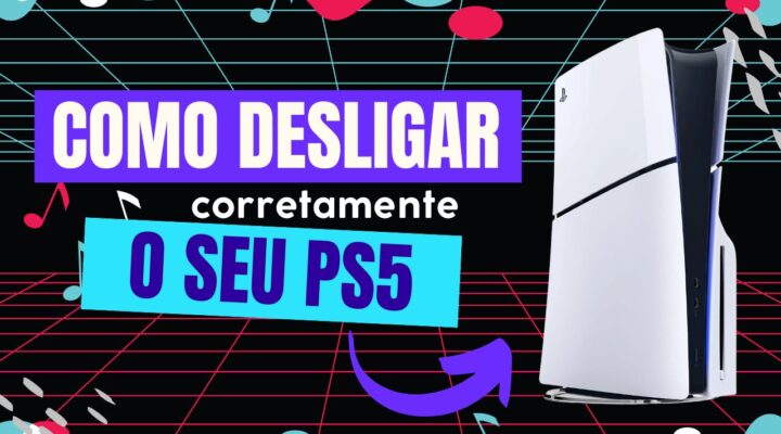 Como desligar o controle do PS5