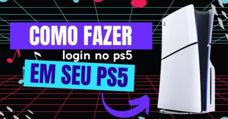 Como fazer login no PS5 com status ocupado