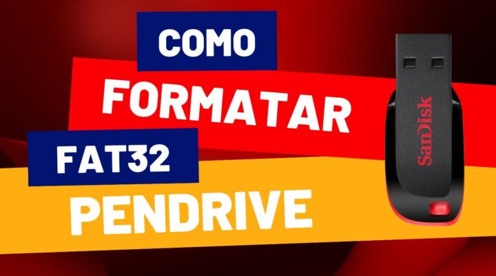 Como formatar um pendrive em Fat32