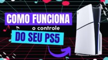 Como funciona o controle do PS5