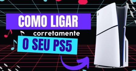 Como ligar corretamente o PS5