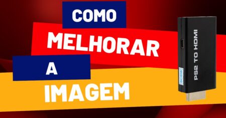 Como melhorar a qualidade de imagem do PS2 (PS2 TO HDMI + CONFIGURAÇÃO)