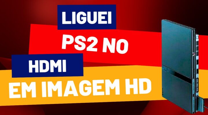 LIGUEI o PS2 no HDMI e FIQUEI SURPRESO COM O RESULTADO