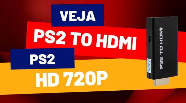 PS2 To Hdmi – Melhore a Qualidade do Playstation 2