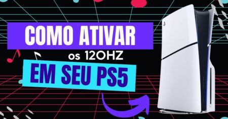 Como ativar o 120hz no ps5