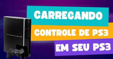 Como carregar o controle de ps3 no ps3