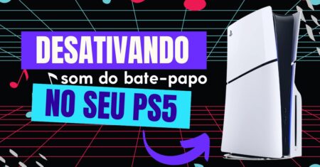 Como desativar o som do bate-papo por voz no PS5