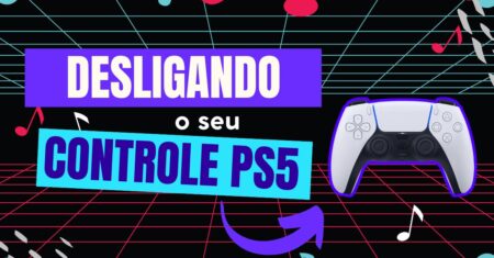 Como desligar o controle de PS5