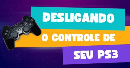 Como desligar o controle de ps3