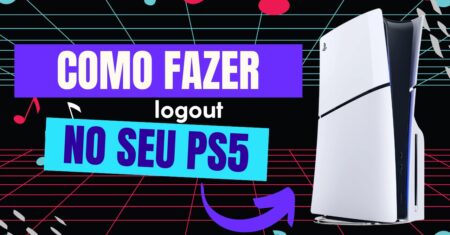 Como fazer logout no PS5