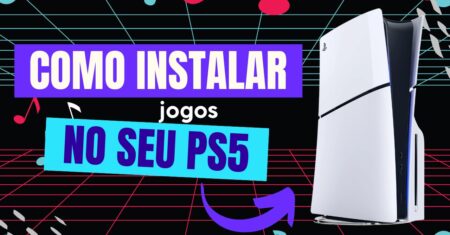Como instalar jogos no PS5