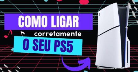 Como ligar o Playstation 5