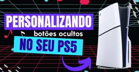 Como personalizar os botões ocultos do PS5