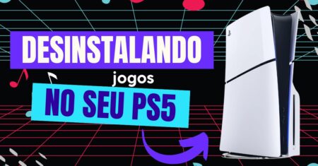 Como desinstalar jogos no PS5