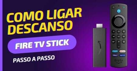 Como ligar o descanso de tela do Fire TV Stick