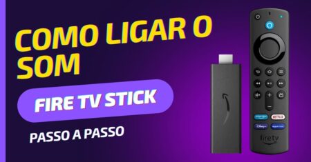Como ligar o som de notificações no Fire TV Stick