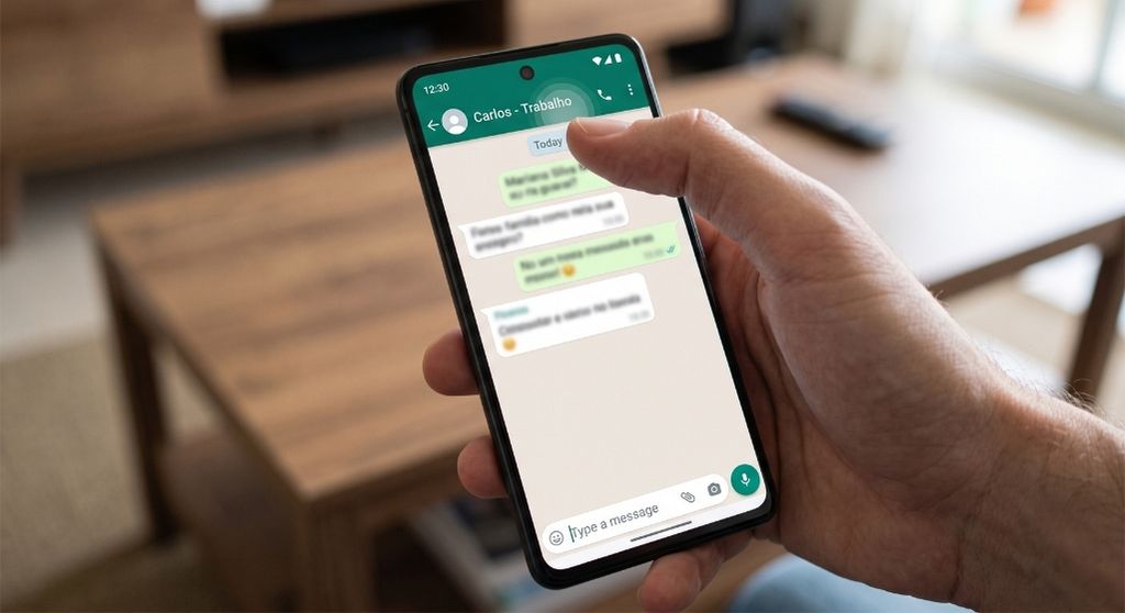 Passo 2 Acesse o perfil do contato