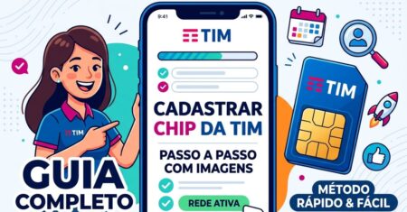 Como Cadastrar Chip da Tim