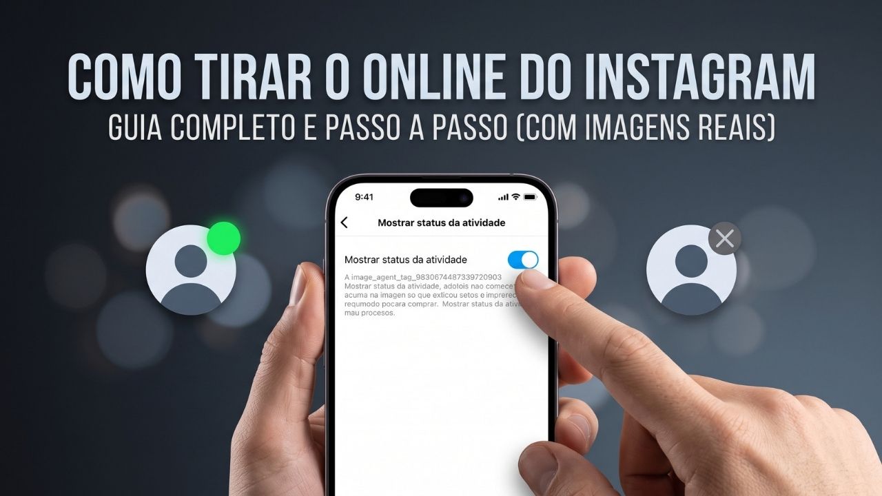 tirando o online do instagram