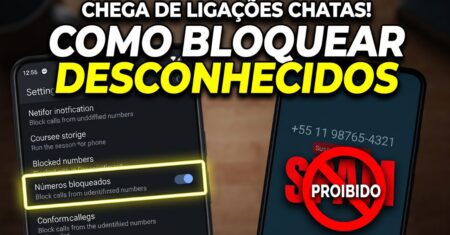 Como Bloquear Ligações de Números Desconhecidos