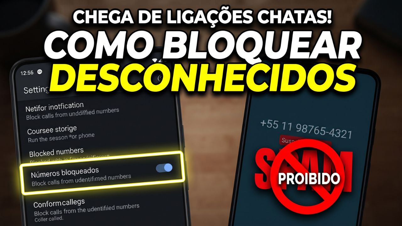Como Bloquear Ligações de Números Desconhecidos