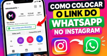 Como Colocar o Link do WhatsApp no Instagram