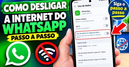 Como Desligar a Internet do WhatsApp