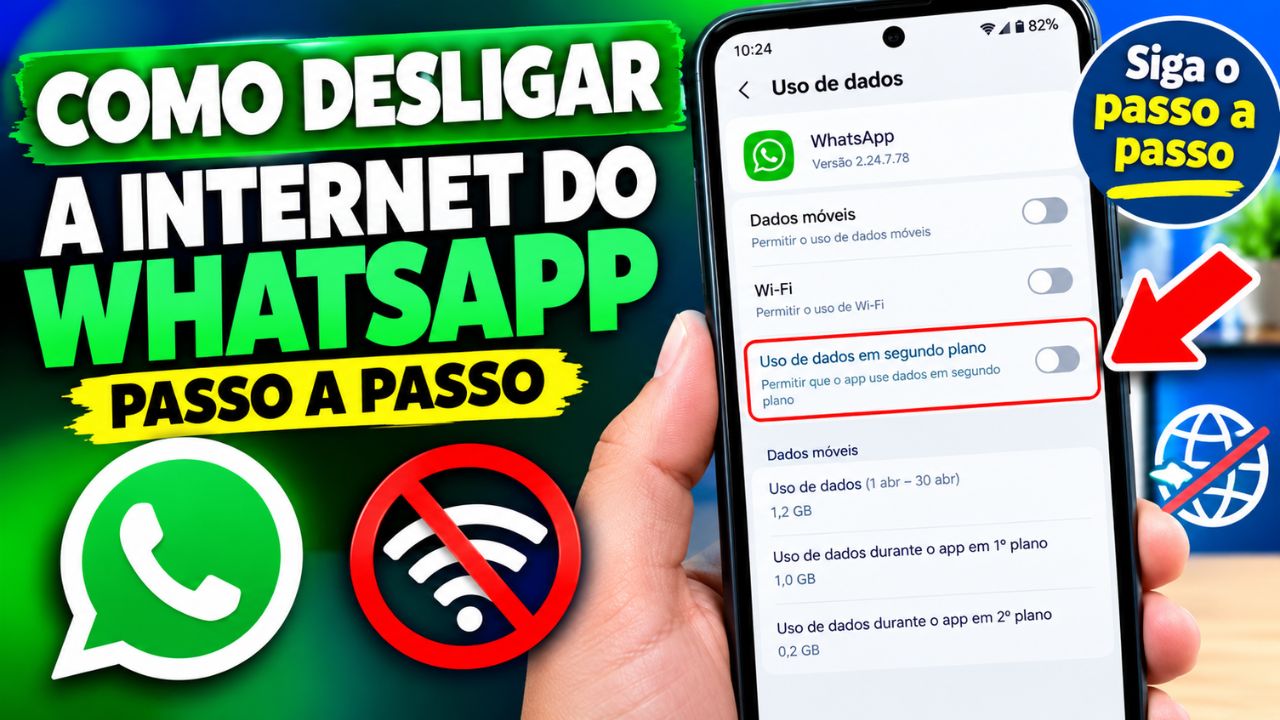 Como Desligar a Internet do WhatsApp