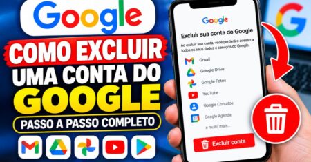 Como Excluir uma Conta do Google