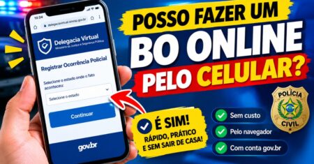 Como Fazer um Boletim do Ocorrência Online