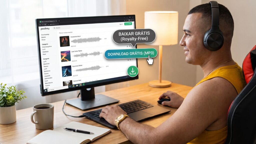 3. Bancos de Música Gratuitos (Livres de Direitos Autorais)
