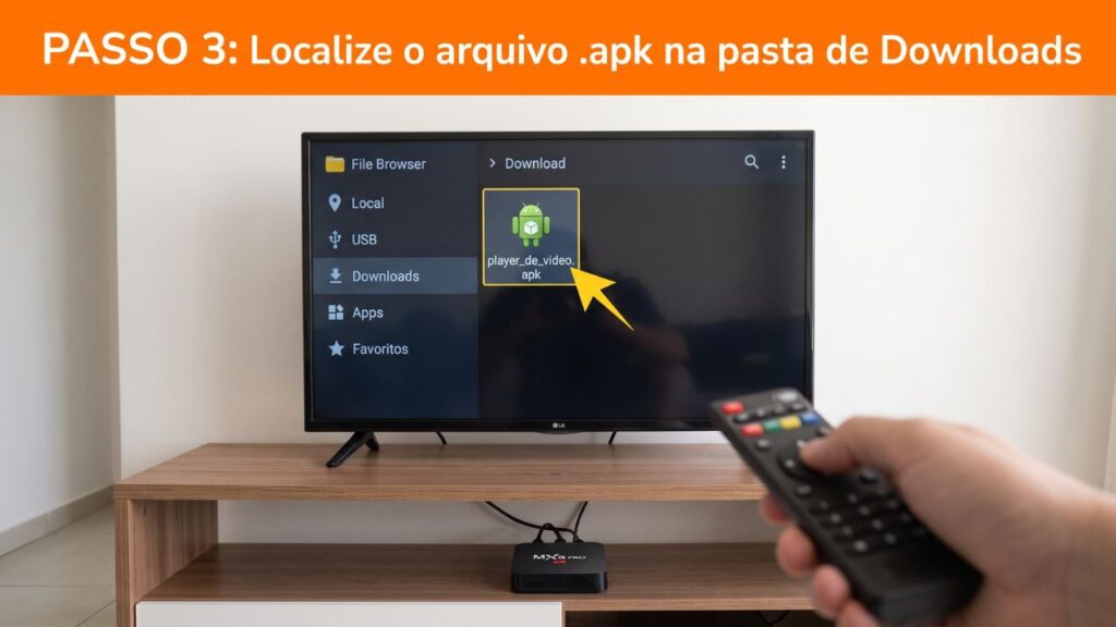 Abra o aplicativo
