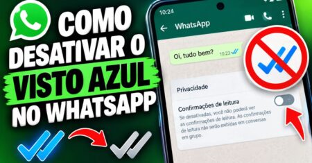 Como Desativar o Visto Azul no WhatsApp