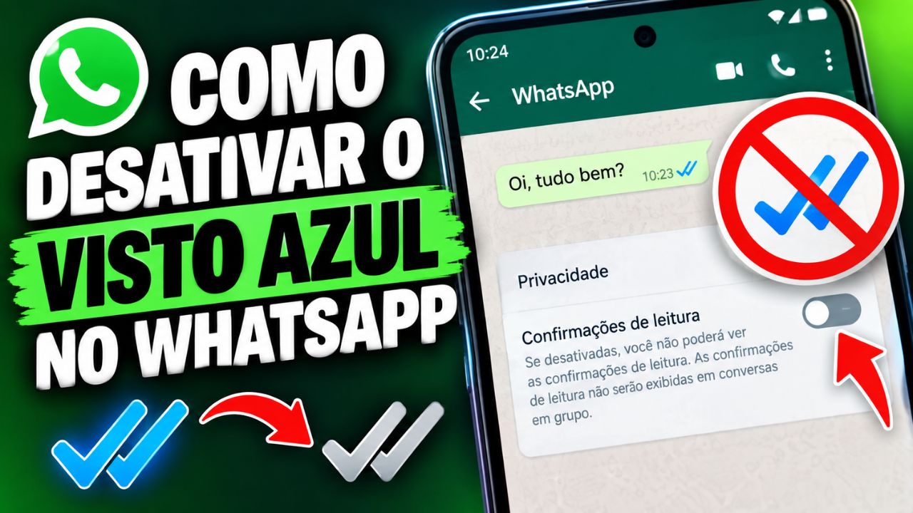Como Desativar o Visto Azul no WhatsApp