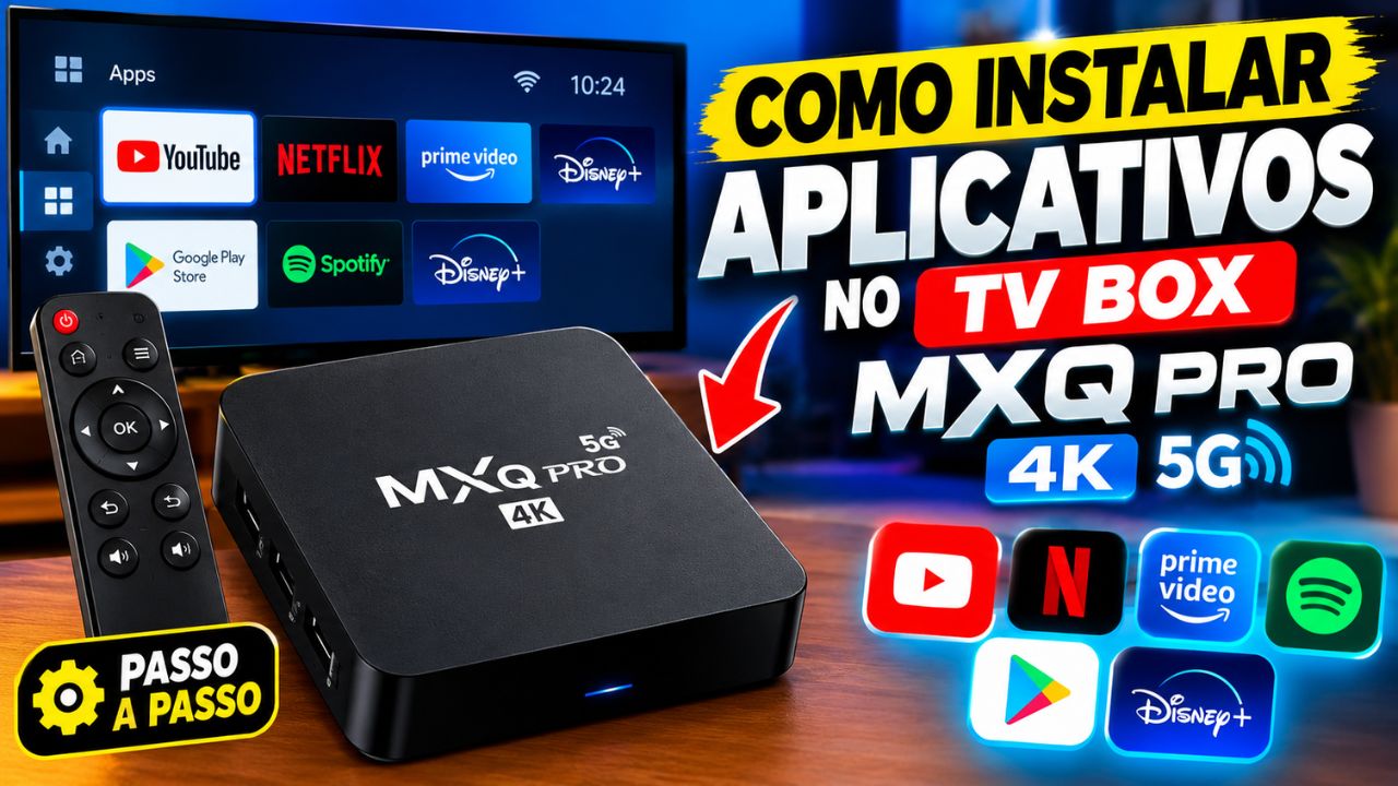 Como Instalar Aplicativos no TV Box MXQ Pro 4K 5G