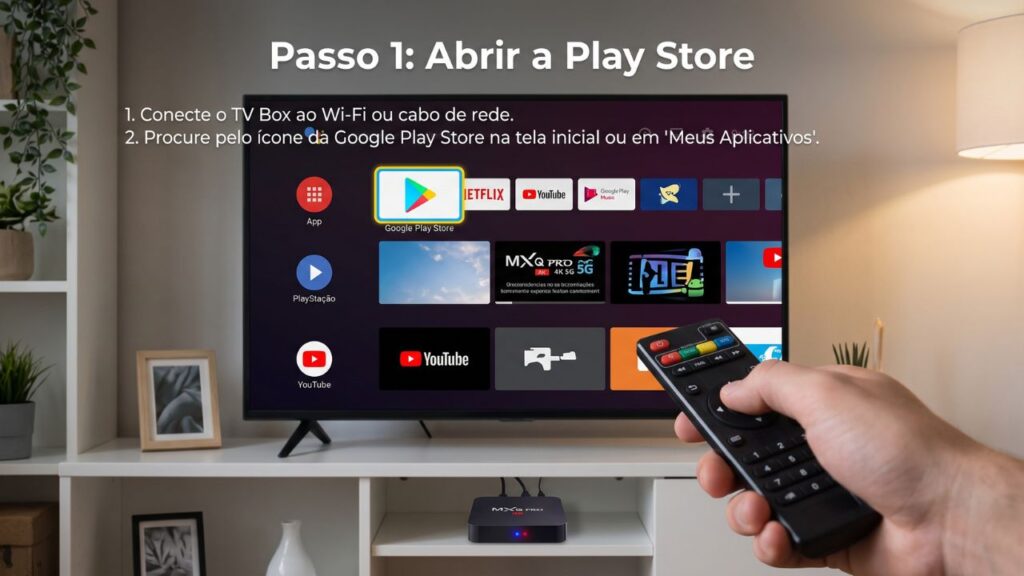 Conecte seu TV Box à internet