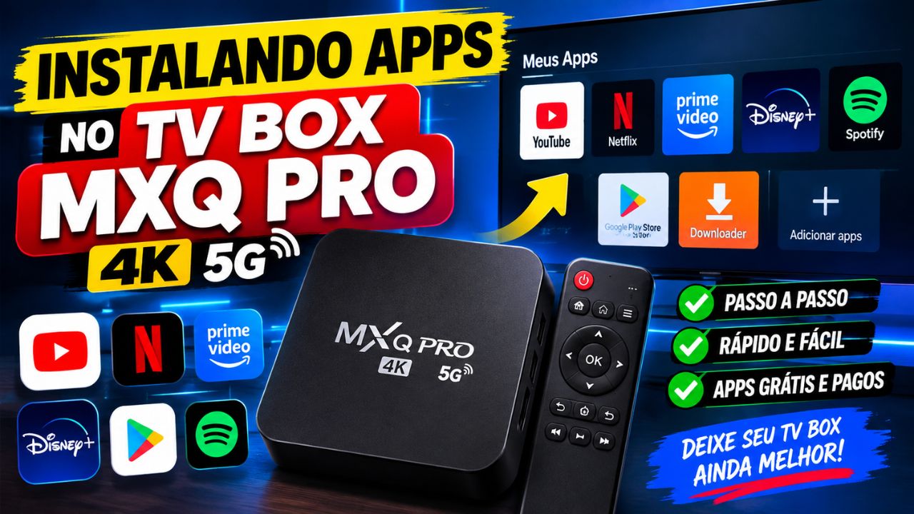 Instalando Apps no TV Box MXQ Pro 4K 5G
