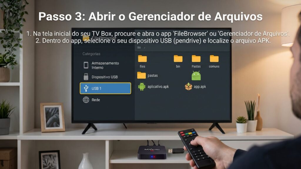 USB laterais do seu MXQ Pro 4K 5G