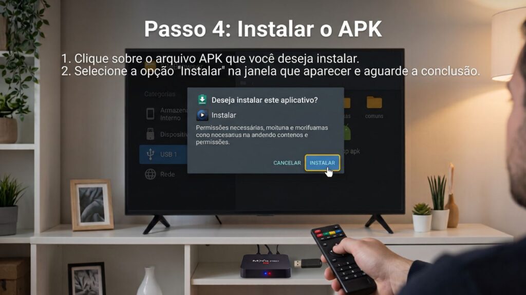 procure por um aplicativo
