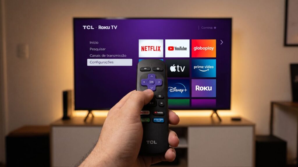 selecione Configurações